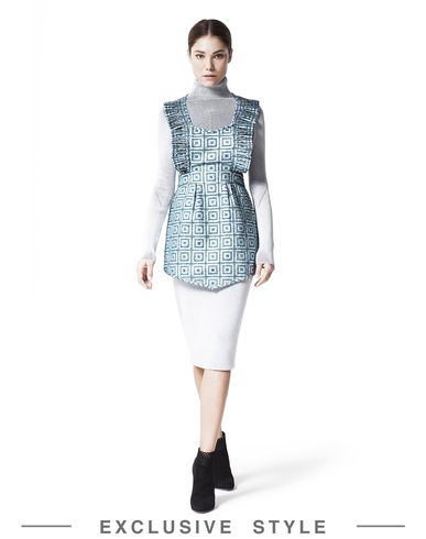 ZOOM MARCO DE VINCENZO - Knee-length dress