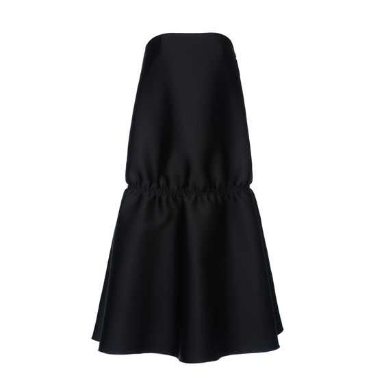 Stella McCartney, Robe Hella en soie Duchesse mélangée noire