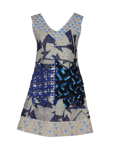 ZOOM LOUISE GRAY - Short dress