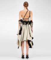 Bottega Veneta® SAND NERO SUMMER COTTON DRESS Bottega Veneta® SAND NERO SUMMER COTTON DRESS