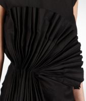Bottega Veneta® NERO REFINE RAMIE' COTTON DRESS Bottega Veneta® NERO REFINE RAMIE' COTTON DRESS