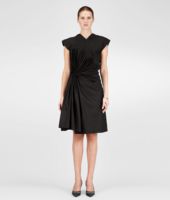 Bottega Veneta® NERO REFINE RAMIE' COTTON DRESS Bottega Veneta® NERO REFINE RAMIE' COTTON DRESS