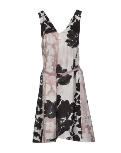 ZOOM BLUE LES COPAINS - Knee-length dress