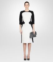 Bottega Veneta® MIST NERO CREPE ITALIEN DRESS Bottega Veneta® MIST NERO CREPE ITALIEN DRESS