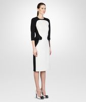 Bottega Veneta® MIST NERO CREPE ITALIEN DRESS Bottega Veneta® MIST NERO CREPE ITALIEN DRESS