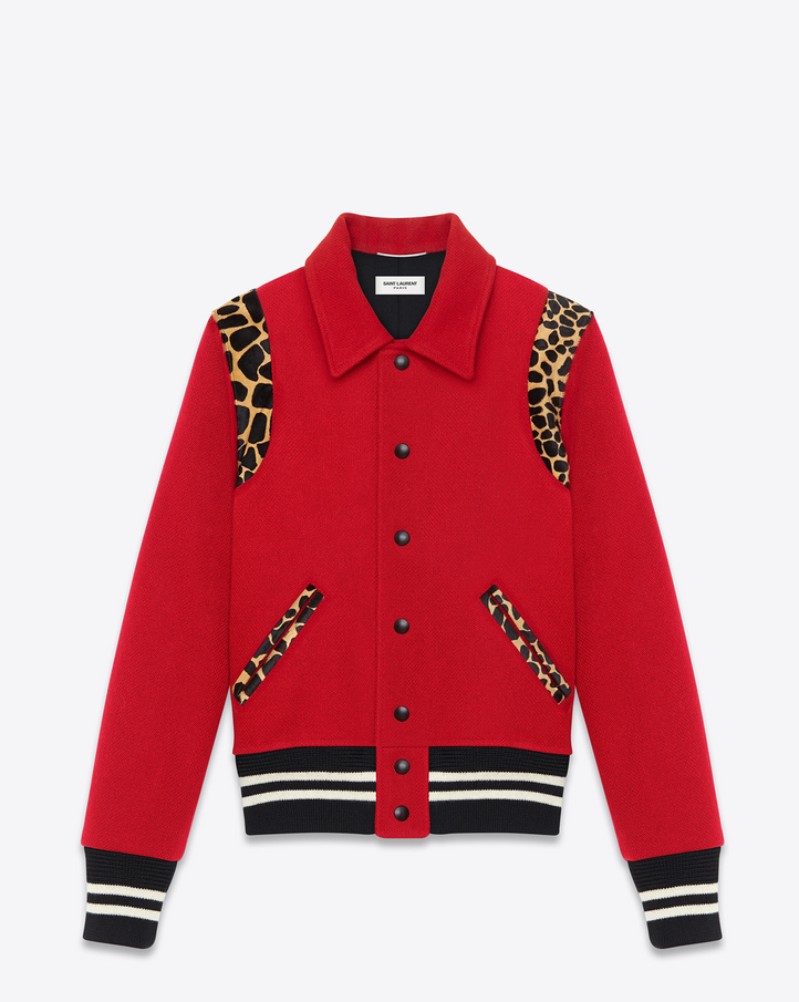 teddy saint laurent red