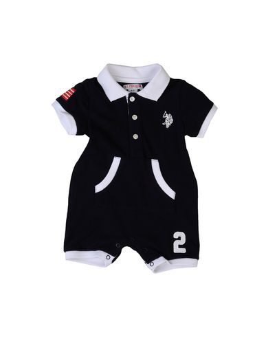 30%OFF ＜YOOX＞ U.S.POLO ASSN. ボーイズ 乳幼児用ロンパース