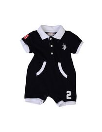 30%OFF ＜YOOX＞ U.S.POLO ASSN. ボーイズ 乳幼児用ロンパース画像