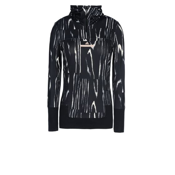 Stella McCartney, Top Run Slim Fit Con Cappuccio