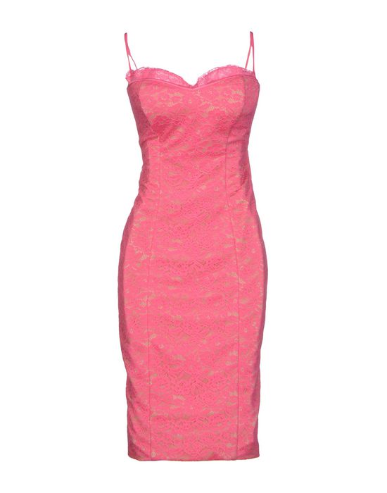 Платье длиной 3/4 ZINAS. Цвет: розовый