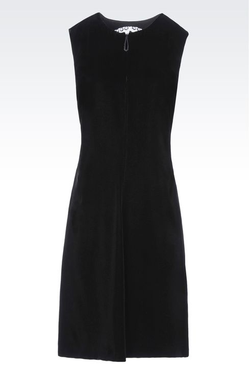ПОДИУМНОЕ ПЛАТЬЕ ИЗ БАРХАТА: Платья Для Женщин by Armani - 1