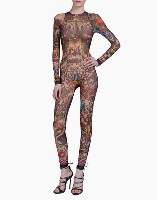 tattoo jumpsuit underwear Woman Dsquared2