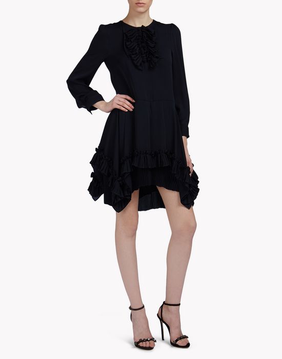 silk-georgette carmen dress dresses Woman Dsquared2