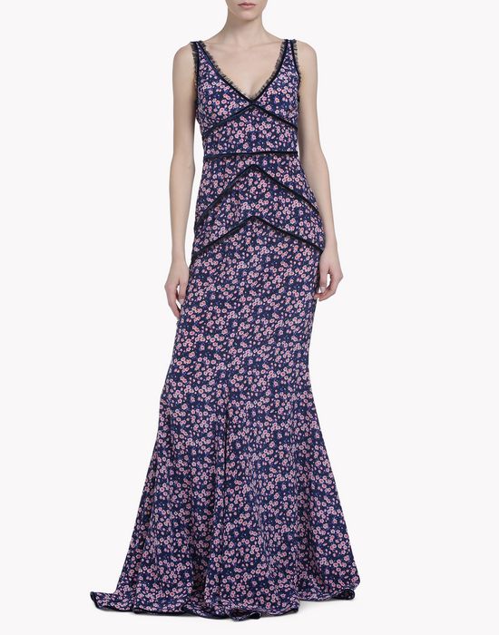 blooms of winter maxi dress dresses Woman Dsquared2