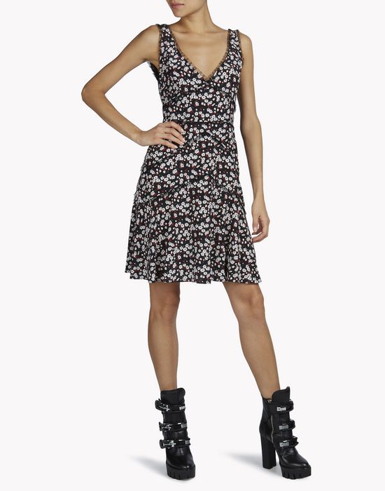 blooms of winter dress dresses Woman Dsquared2