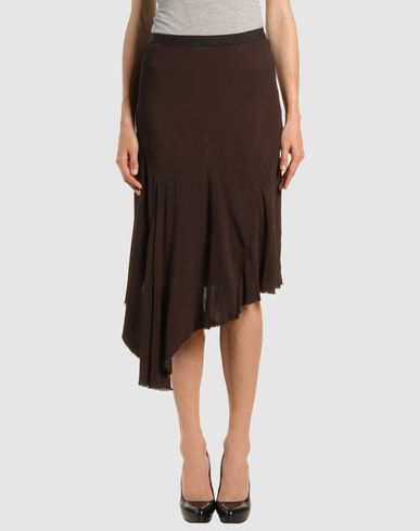 ZOOM RICK OWENS - 3/4 length skirt