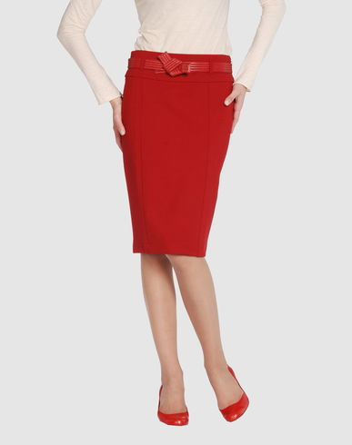 GUCCI Women - Skirts - Knee length skirt GUCCI on YOOX from yoox.com
