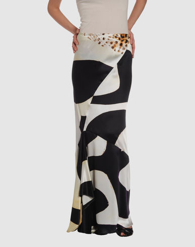 Long skirt ROBERTO CAVALLI on YOOX from yoox.com
