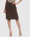 PAUL SMITH BLUE - Knee length skirt