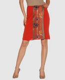 CLASS ROBERTO CAVALLI - Knee length skirt
