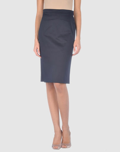 ZOOM MIU MIU - Knee length skirt
