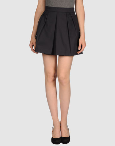 ZOOM COUTURE DU CUIR - Knee length skirt