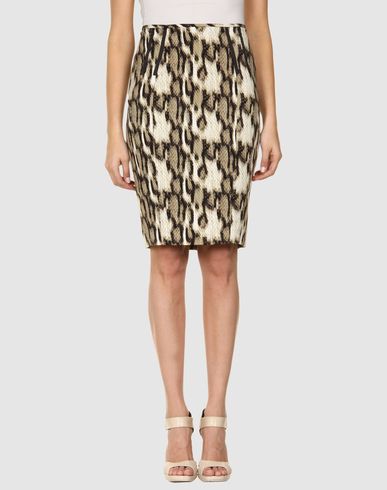 ZOOM JUST CAVALLI - Knee length skirt