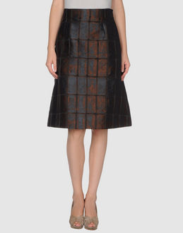 Agnona Knee Length Skirts - Item 35158600