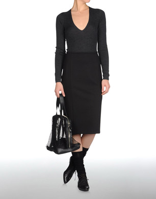 JIL SANDER NAVY - Knee length skirt
