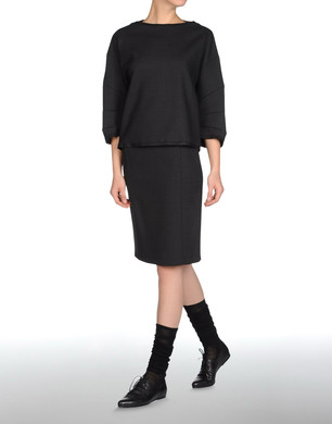 JIL SANDER NAVY - Knee length skirt