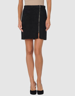 POLLINI - ABBIGLIAMENTO PELLE - Gonne pelle - su YOOX.COM