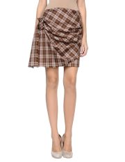 ROSE' A POIS - Mini skirt