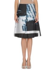 JIL SANDER NAVY - Knee length skirt