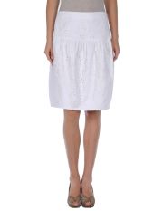 ROSE' A POIS - Knee length skirt