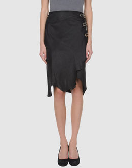 BALMAIN - ABBIGLIAMENTO PELLE - Gonne pelle - su YOOX.COM