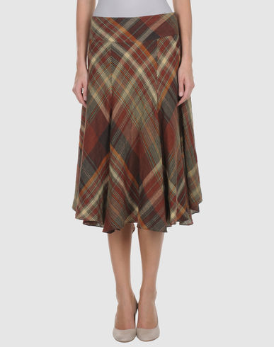 ZOOM RALPH LAUREN - 3/4 length skirt