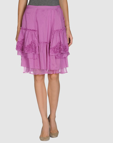ZOOM SCERVINO STREET - Knee length skirt