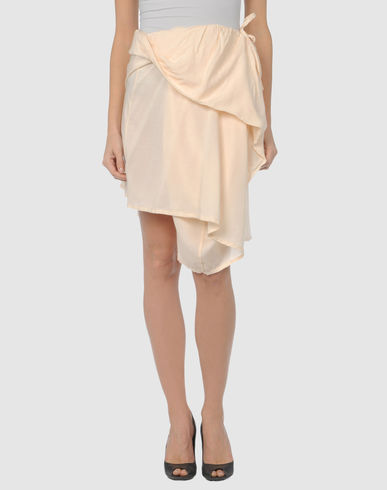 ZOOM ANN DEMEULEMEESTER - Knee length skirt