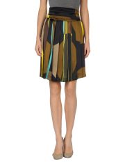 PAUL SMITH BLUE - Knee length skirt