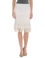 ADAM JONES PARIS - 3/4 length skirt