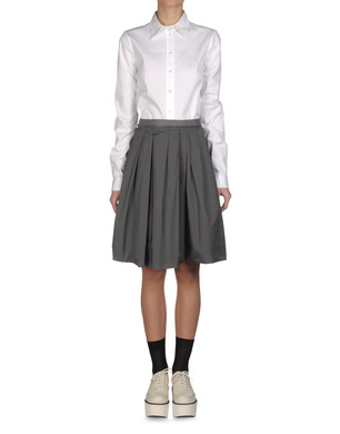 JIL SANDER NAVY - 3/4 length skirt