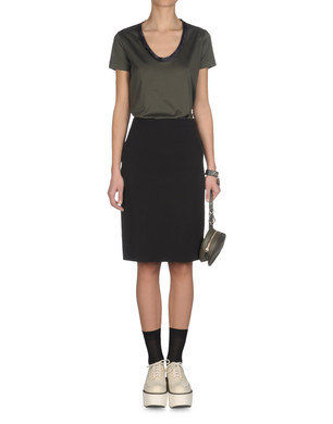 JIL SANDER NAVY - 3/4 length skirt