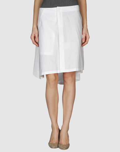 ZOOM JIL SANDER - Knee length skirt