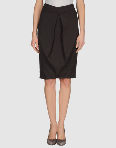 ZOOM HOOD - Knee length skirt