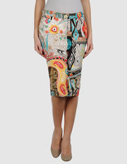 BLUMARINE JEANS - 3/4 length skirt