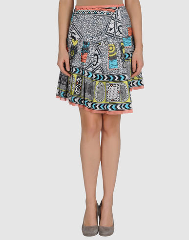 ZOOM MATTHEW WILLIAMSON - Knee length skirt