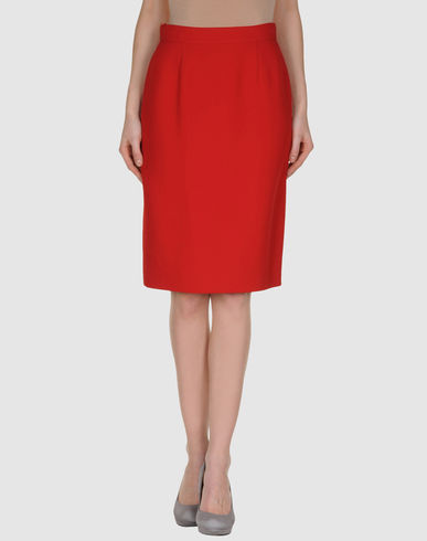 ZOOM MOSCHINO CHEAPANDCHIC - Knee length skirt