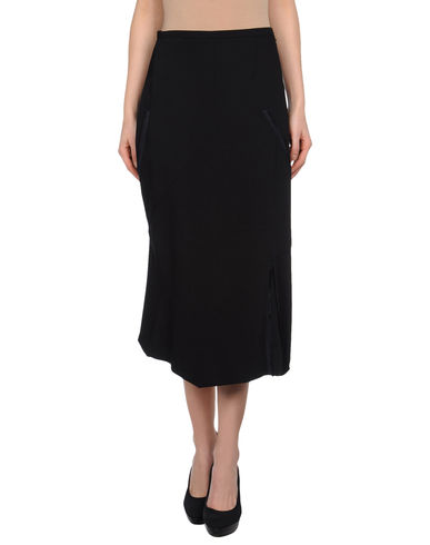 ZOOM JIL SANDER NAVY - 3/4 length skirt