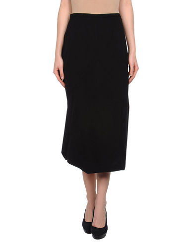 ZOOM JIL SANDER NAVY - 3/4 length skirt