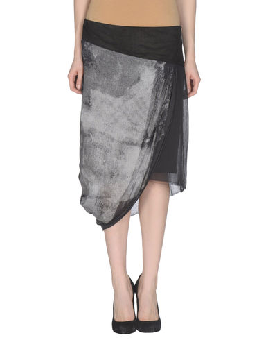 ZOOM HELMUT LANG - Knee length skirt